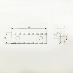 Telos replaceable blades spiral cutterhead for Tenon