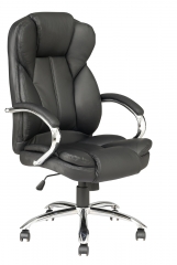 High Back PU Leather Executive Office Desk Task Computer Chair w/Metal Base