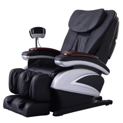 Electric Full Body Shiatsu Massage Chair Recliner w/Heat Stretched Foot Rest