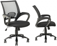 Ergonomic Mesh Computer Office Desk Task Chair w/Metal Base Sets of 2