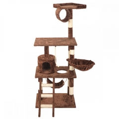 BestPet 64" Cat Tree Tower Condo Furniture Scratch Post Kitty Pet House T11