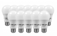60 Watt Equivalent SlimStyle A19 LED Light Bulb Soft White 3000K 12 Pack 60W