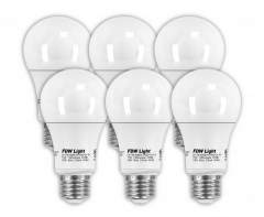 60 Watt Equivalent SlimStyle LED Light Bulb Soft White 2700K 6 Pack 60W A196