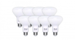 65 Watt Equivalent SlimStyle BR30 LED Light Bulb Soft White 2700K 8 Pack R650