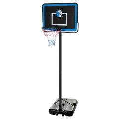 10FT Adjustable Portable Basketball System 44" Hoop Backboard Rim System B44