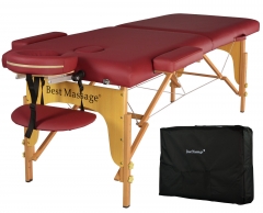 PU Portable Massage Table w/Free Carry Case U1 Chair Bed Spa Facial B