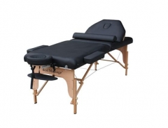 Professional 77" Long 30" Wide 4" Pad Reiki Portable Massage Table Black