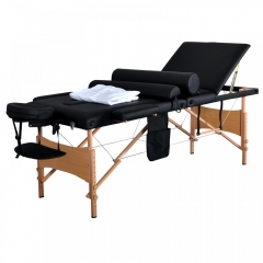 New 84"L 3 Fold Massage Table Portable Facial Bed W/ Sheet Bolsters Carry Case 3
