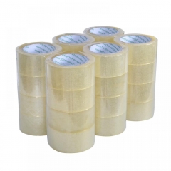 24 Rolls Box Carton Sealing Packing Packaging Tape 2"x110 Yards(330' ft) Clear