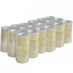 72 Rolls Box Carton Sealing Packing Packaging Tape 2"x98.5 Yards(300' ft) Clear