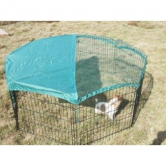 New 8 Panel 24" Pet Playpen w/Door & Cover Rabbit Enclosure Dog Cat
