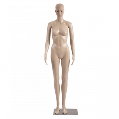 Female Mannequin Torso Dress Form Mannequin Body 69 Inches Adjustable Mannequin Dress Model Full Body Plastic Detachable Mannequin Stand Realistic