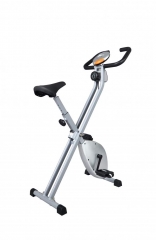 New Black/Silver Foldable Excercise Bike Cardio Cycling Workout Home Gym X15