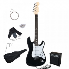 New Electric Guitar with Amp Case and Accessories Pack Beginner Starter
