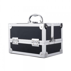 9"x6"x6"Aluminum Makeup Train Case Jewelry Box Cosmetic Organizer 4 Color 996