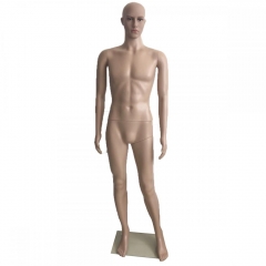 Male Mannequin Torso Dress Form Mannequin Body 73 Inches Adjustable Dress Model Male Full Body Mannequin Stand Realistic Display Mannequin Head Metal