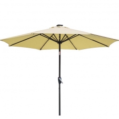 Patio Umbrella 9' Aluminum Patio Market Umbrella Tilt W/ Crank Outdoor New