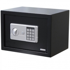 Black 12" Digital Electronic Safe Box Keypad Lock Security Home Office Hotel 20