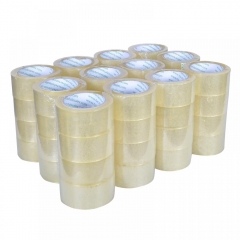 48 Rolls Box Carton Sealing Packing Packaging Tape 2"x110 Yards(330' ft) Clear