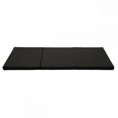 Black Blue Folding Gymnastics Gym Exercise Mats 4'x6' Stretching Yoga Mat GM315