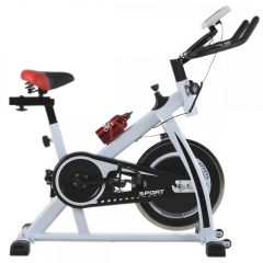 White Cycling Trainer Fitness Exercise Bike Stationary Cardio Home Indoor 508