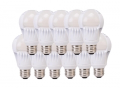 12 Pack 60W Equivalent SlimStyle Soft White 5000K LED Light Bulb G1250