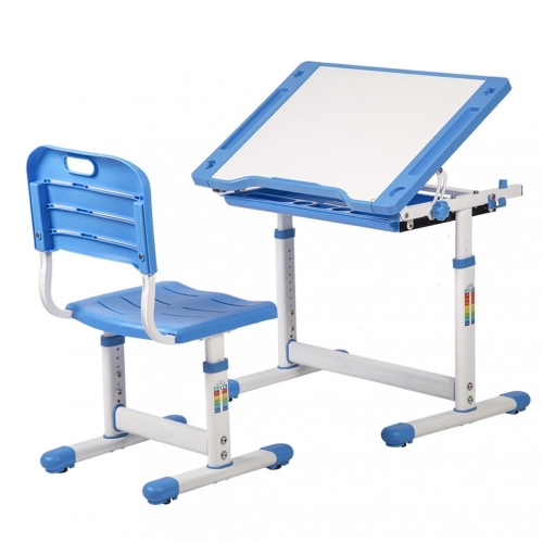 adjustable children's desk and chair set