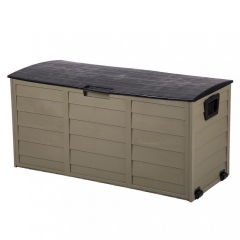 70 Gal Deck Storage Box Outdoor Patio Garage Shed Backyard Garden Tool Box 260