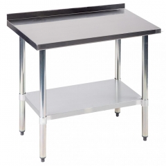 24"x36" Stainless Steel Work table w/ Backsplash Kitchen Restaurant table EB