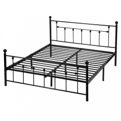New Metal Bed Frame Mattress Foundation with Slat Support, Twin Full Queen King