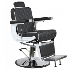 Stainless Steel HeavyDuty Hydraulic Recline Barber Chair Salon Beauty Shampoo 87