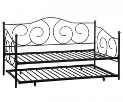 New Metal Twin Size Daybed Frame With Metal Slats Comfort Frame Bedroom Home