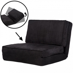 New Fold Down Chair Flip Out Lounger Convertible Sleeper Bed Couch Game Dorm