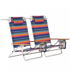 Modern Design Pretty Beach Sand Chair, Camping Chair, Folding Chair, Set Of 2