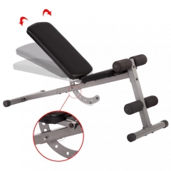 New Adjustable Sit Up Bench Incline Decline Foldable Slant Board Fitness Equipment