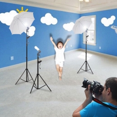 New 2x33" Photo Studio Continuous Lighting Umbrella Video Photography Light Lamp