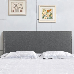 Headboard Fabric Upholstered Queen Size Headboard With Heavy Duty Linen Button