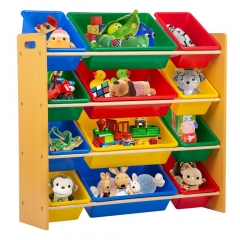 Kids Toy Storage Organizer with Plastic Bins, Storage Box Shelf Drawer 8526