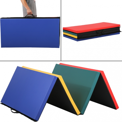 4'x8'x2 Folding Mats - Gymnastics and Tumbling Mats