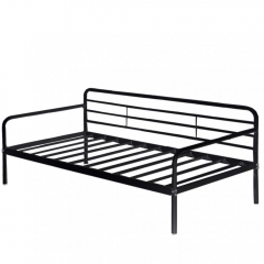 Daybed Metal Daybed Frame With Children Bed Frame Heavy Duty Steel Slats Sofa