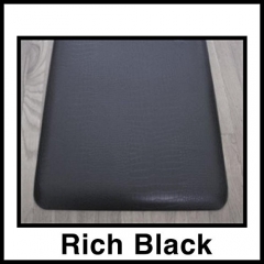 Bigacc The Next Generation Gel-Anti-fatigue Kitchen Mat with an attractive blue Reptile Cover over Rubberized Gel Foam, standard thickness, new edges.