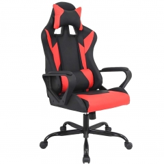 Gaming Chair Racing Chair Office Chair Ergonomic High-Back Leather Chair Reclining Computer Desk Chair Executive Swivel Rolling Chair with Adjustable
