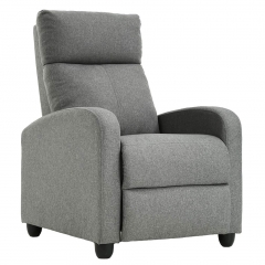 Recliner Chair Fabric Single Sofa Modern Reclining seat Home Theater Seating for Living Room