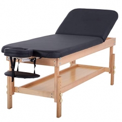 Massage Table Massage Bed Spa Bed 74"L 28"W Height Adjustable Stationary Massage Table Memory Foam Layer PU Massage Bed Profession 660LBS lLoad-Bearin