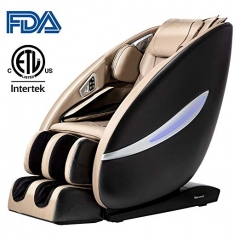 Shiatsu Massage Chair Full Body and Recliner Zero Gravity Electric with Built-in Heat Therapy Airbag Massage System Foot Roller Vibrating SL-Track