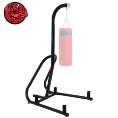 Heavy Duty Boxing Punching Bag Stand with Four Weight gain Components for Home Micro Gym Fitness Training Station