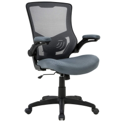 Office Chair Desk Chair Computer Chair with Lumbar Support Flip Up Arms Modern Task Adjustable Swivel Rolling Executive Mesh Ergonomic Chair for Back