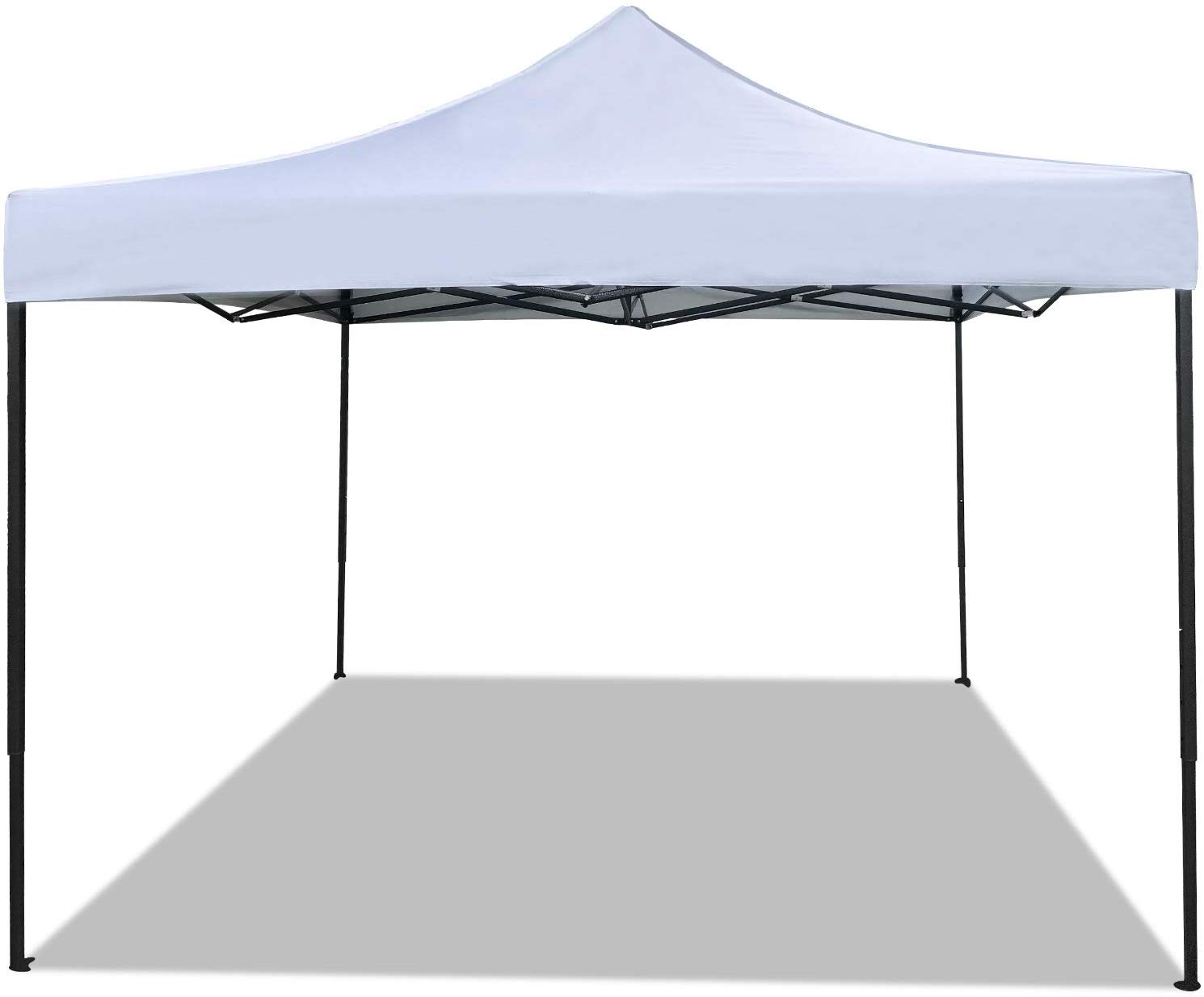 FDW Pop Up Canopy 10x10 Pop Up Canopy Tent Party Tent Ez Up Canopy Sun Shade Wedding Instant Folding Protable Better Air Circulation Outdoor Gazebo with Backpack Bag 