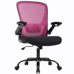 Home Office Chair Ergonomic Desk Chair Mesh Computer Chair with Adjustable Lumbar Support Armrest Mid Back Rolling Swivel Task Chair for Women Adults