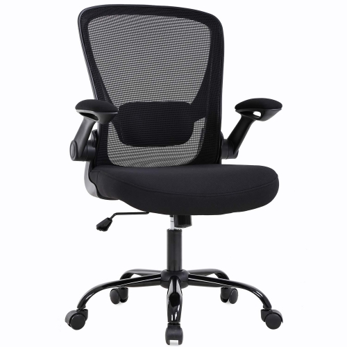 BestOffice Office Chair Ergonomic Desk Chair Mesh Computer Chair with  Lumbar Support Armrest Mid Back Rolling Swivel Adjustable Task Chair for  Women